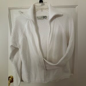 Appleseed's White Women's Cardigan 100% Cotton